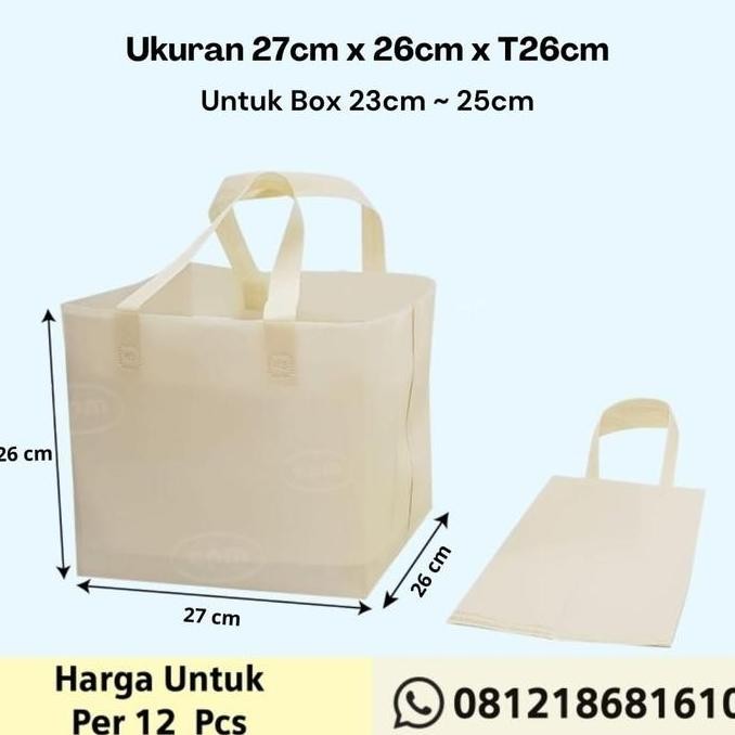 

ready Tas Spunbond Kotak Ukuran 25cm
