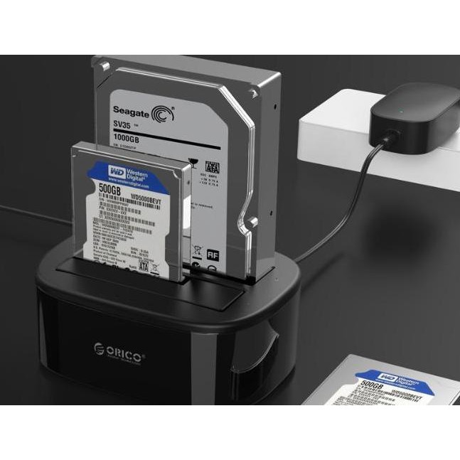 ORICO 6228US3-C 2BAY/6218US3 1 BAY  2.5 / 3.5 inch 2 Bay docking