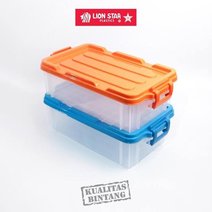 Terjangkau Lion Star Maxstor Container Box Serbaguna Kotak Penyimpanan Plastik