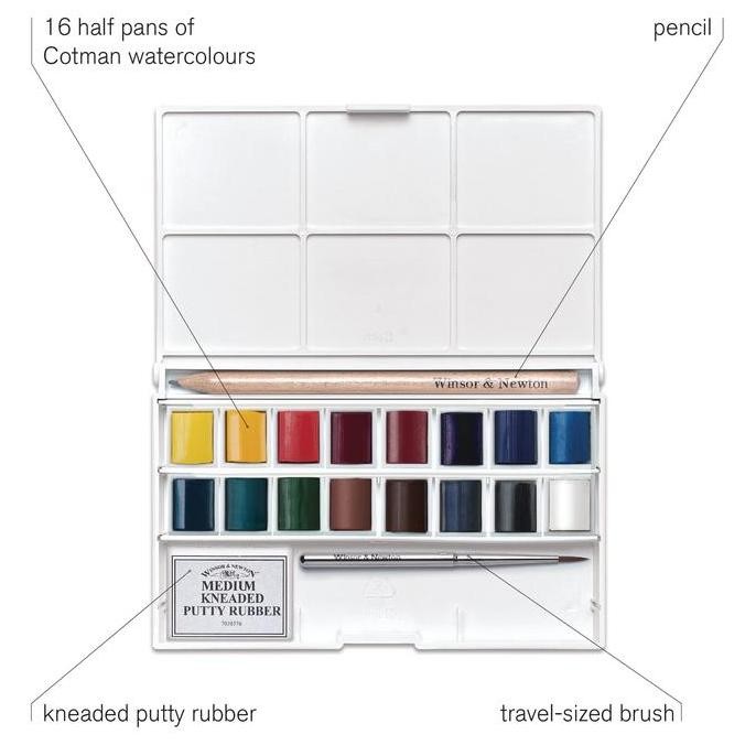 

ready !!! cat air cotman deluxe set winsor and newton