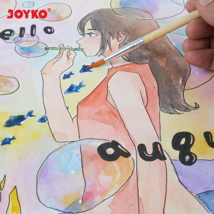 

ready !!! Watercolor Set Cat Air JOYKO WC3 isi 28/Water Color Cat Lukis JOYKO Brush Kuas