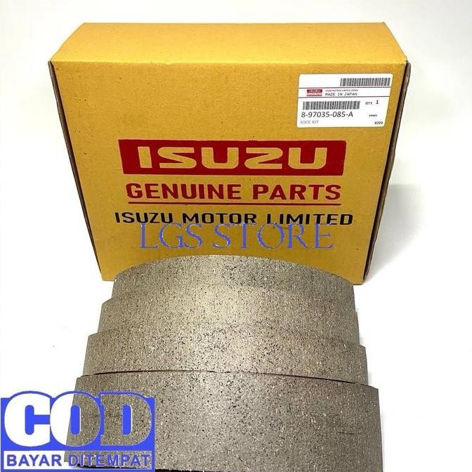 BRAKE SHOE NHR55 - BRAKE SHOE ISUZU NHR55 ELF - KAMPAS REM DEPAN BELAKANG ISUZU NHR55 ELF