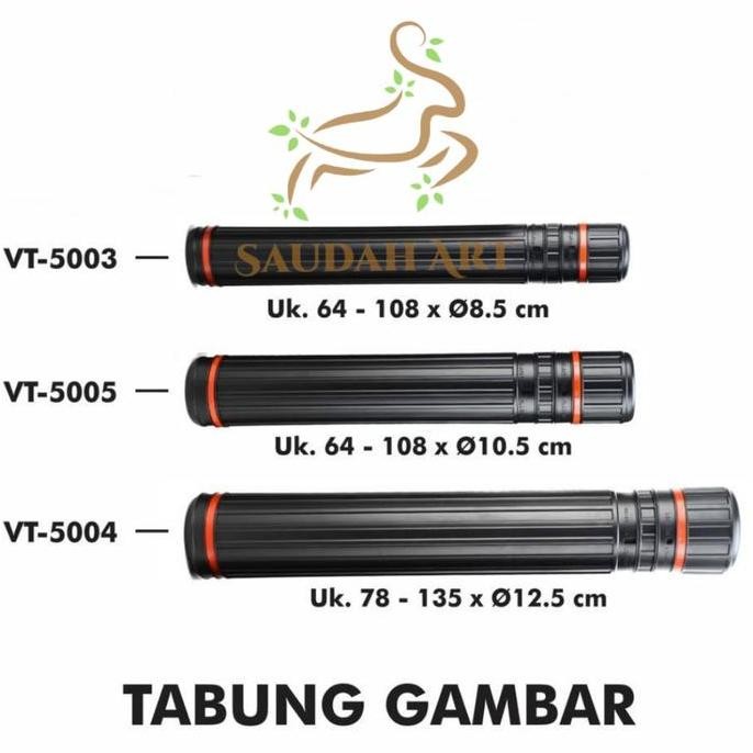 

ready !!! Tabung Gambar Drafting Tube 8.5cm/64-108cm-5003 (3 section)