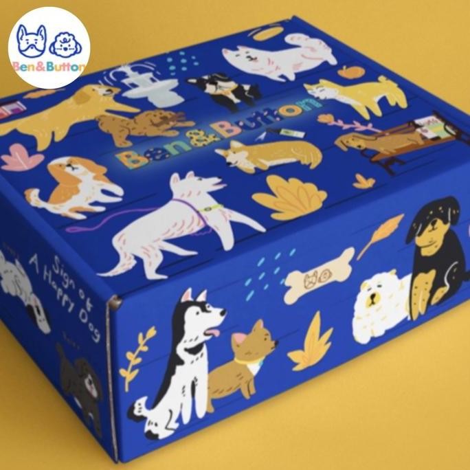 

ready Ben & Button - EXCLUSIVE GIFT BOX - Kotak Kado