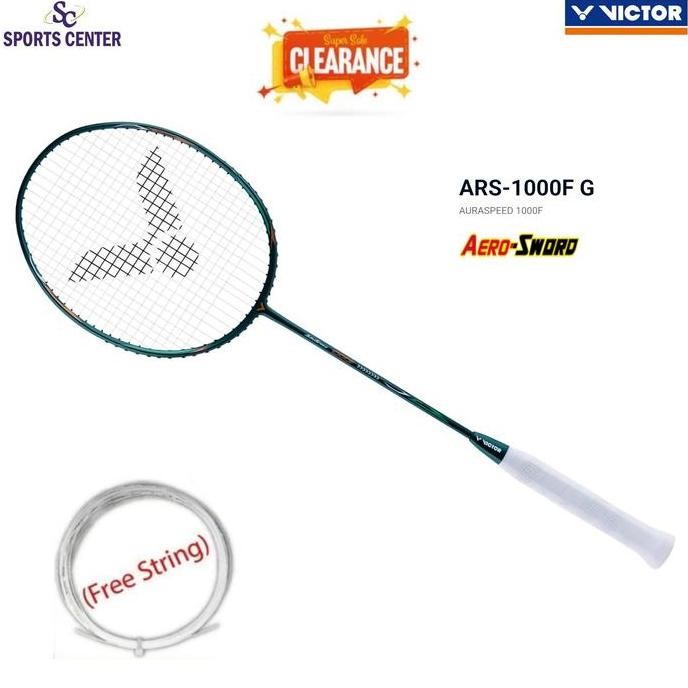 CLEAR SALE RAKET BADMINTON VICTOR AURASPEED 1000F G / ARS-1000F G