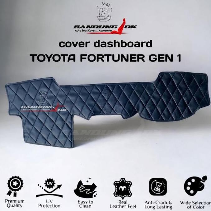 Alas Dashboard Mobil Toyota Fortuner Gen 1 2007-2015 Aksesoris Car Aksesoris Car Hiasan pelindung da