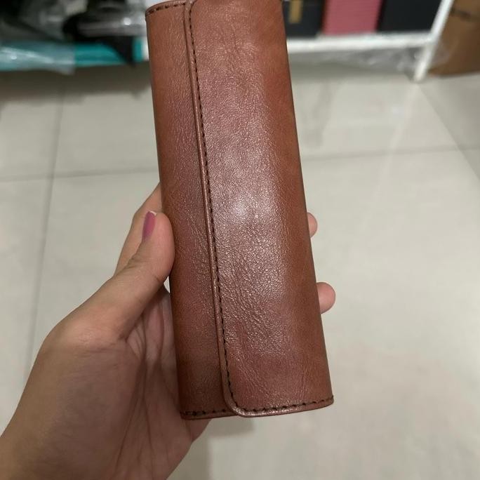 ready Fossil Sofia Case kacamata leather