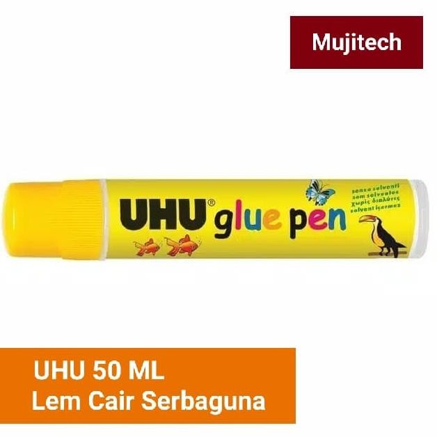 

Wwr-76 Oz67 Df-8 Uhu Glue Pen 50 Ml Lem Kertas Kain Serbaguna Children'S Kids Art&Craft Premium Termurah