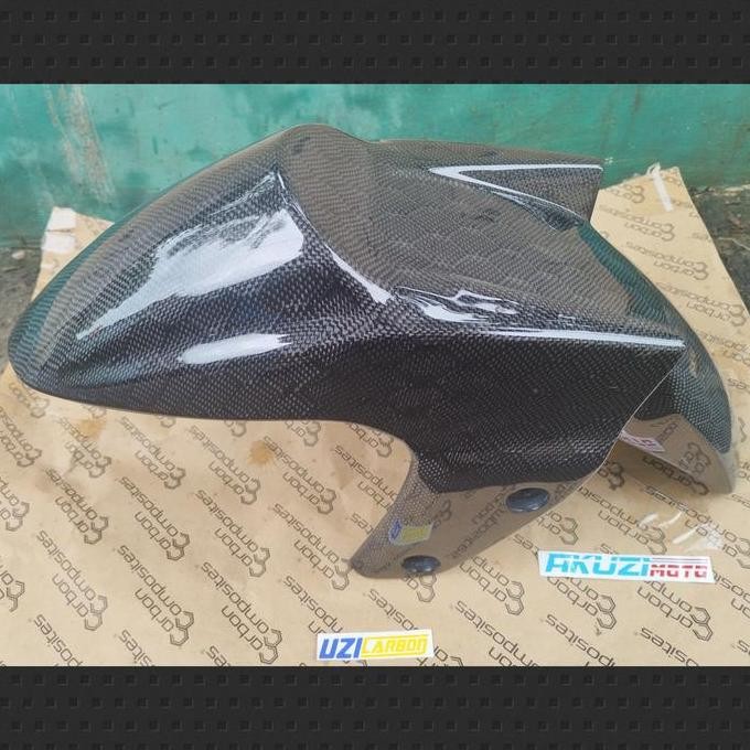 FENDER FRONT SPAKBOR DEPAN YAMAHA LEXI 125 CARBON KEVLAR