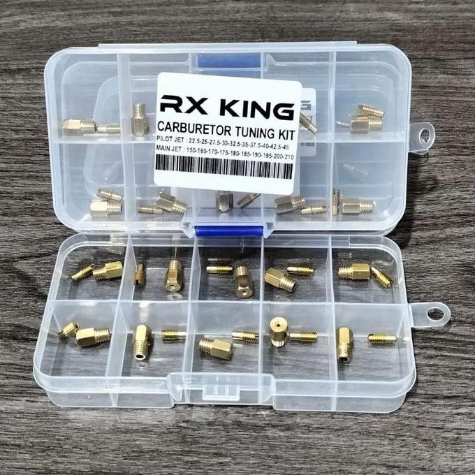 Spuyer Rx King Set Isi 20Pcs Pilot Jet Main Jet Rx King Promo