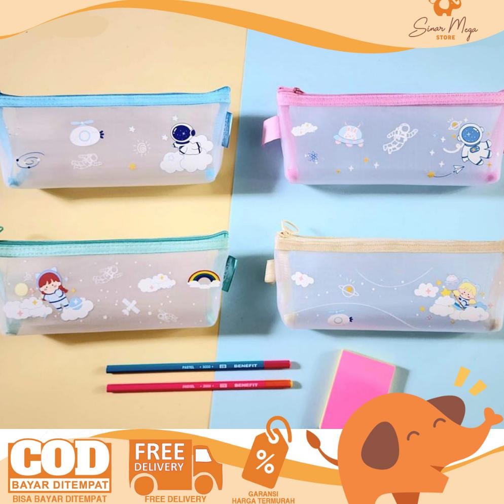 

Tu-67 Io-98 Fj-44 Jala Kotak Pensil Resleting Jc-5208 / Tempat Pensil Transparan Jaring Motif Karakter Lucu Termurah Premium