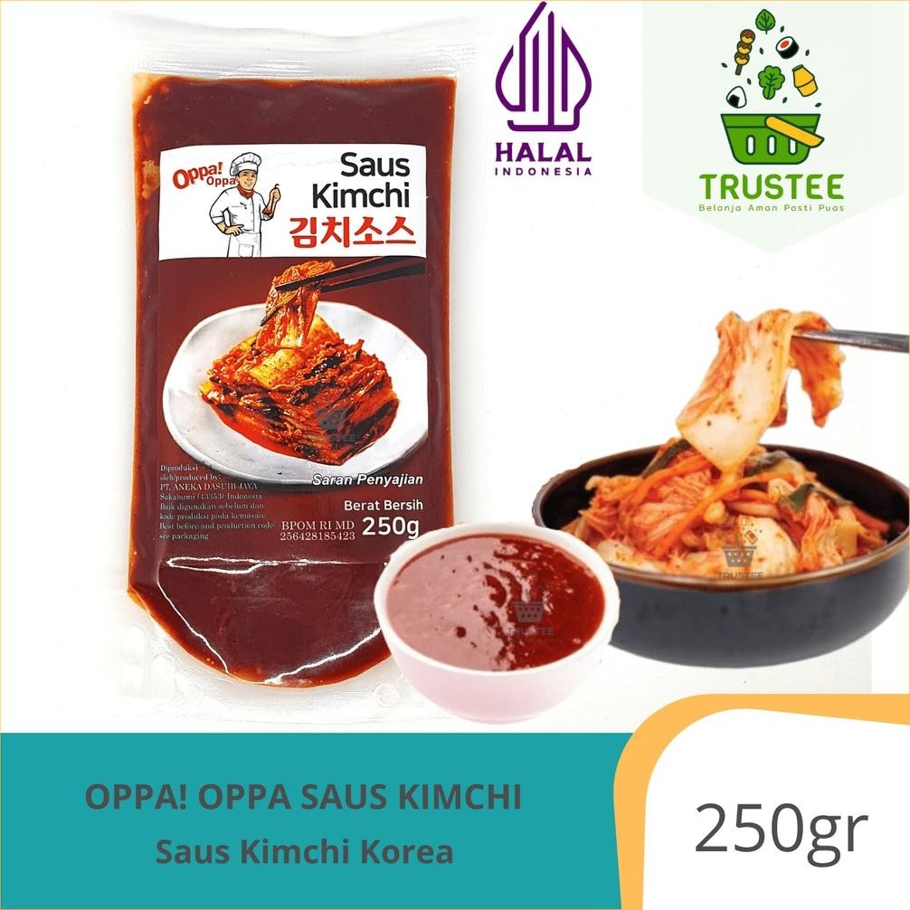 

Fgs-3 Ur37 T-56 Oppa! Saus Kimchi Khas Korea / Kimci Sauce Korean Halal 250Gr Viral Murah