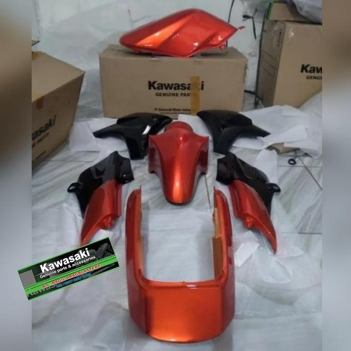 full cover body set ninja ss orange orinal Kawasaki