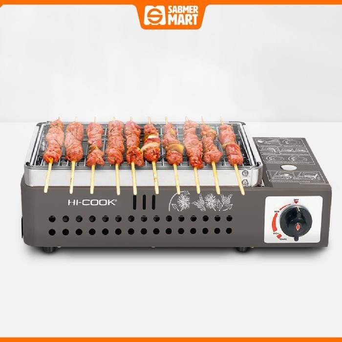 Kompor Pemanggang Gas Portable / Kompor Panggangan Portable Hi-Cook Tipe Kc-301 Original Dan Terperc