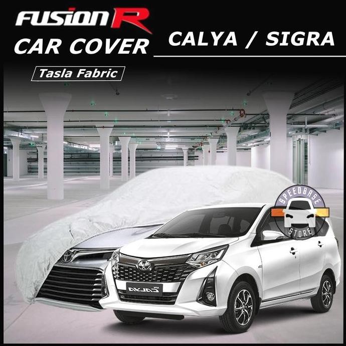 Cover Mobil Calya Sigra Fusion R Selimut Body Putih Best Quality