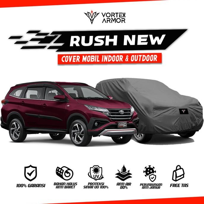 Cover Mobil All New Rush Gr Sport / Sarung Mobil All New Rush Trd Baru