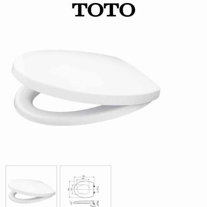 ready tutup closet TOTO CW631J / toilet seat cover toto untuk kloset cw 631