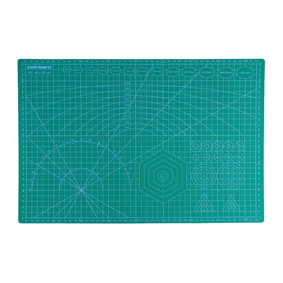

Taffware Work Cutting Mat Pad A3 45 x 30cm - Green