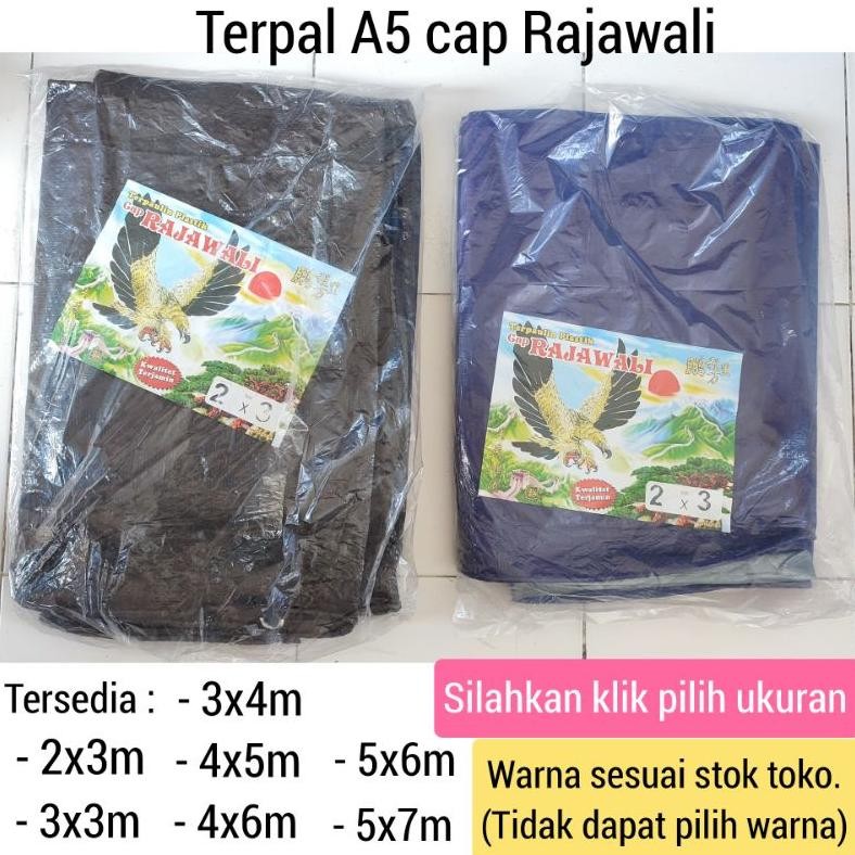 BEST Terpal Plastik A5 Biru Silver , Coklat Silver 2x3 3x3 3x4 4x5 5x6 5x7 meter/ Tenda Plastik