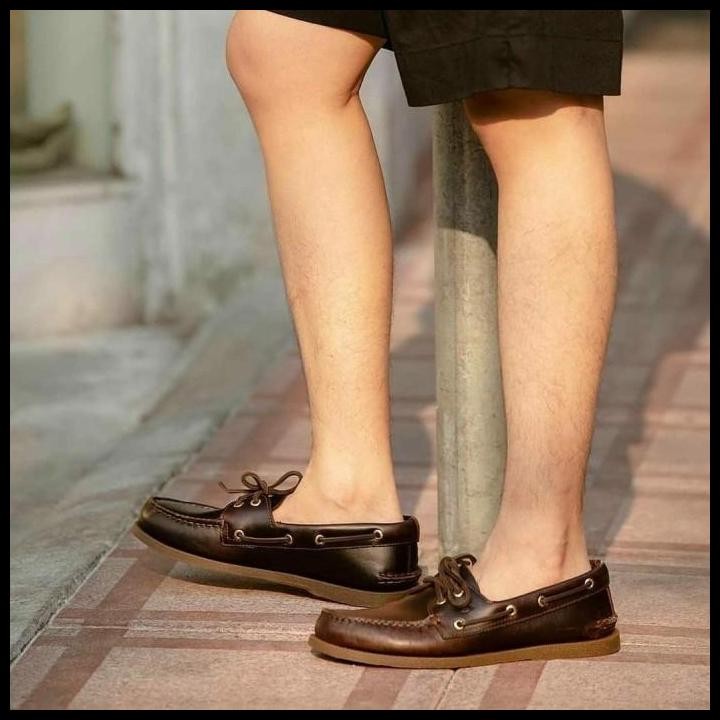 Terlaris Sepatu Boatshoe Sperry Top-Sider 2-Eye Amaretto Original Good Quality