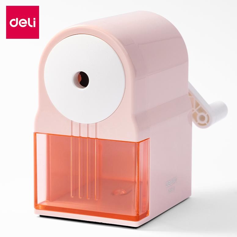 

Deli Rautan Pensil Putar / Rotary Shapener Pink Biru Alas Anti Slip VB163