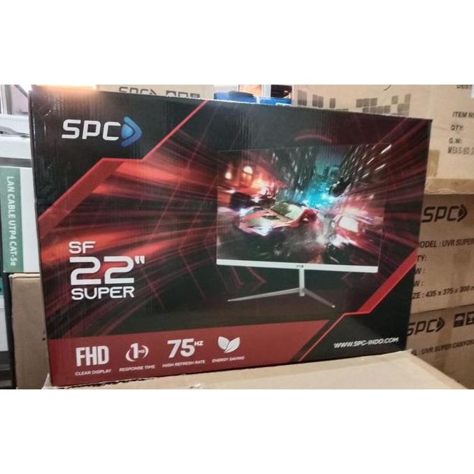 Premium Monitor SPC LED 22 inch 1ms 75hz Gaming Full HD 22"