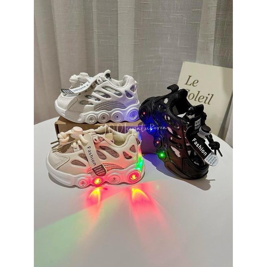 Tersedia 1001 Sepatu Sneakers Anak VINZO LED 21-30 | Sepatu Anak Laki Laki Sepatu Anak Perempuan Sep