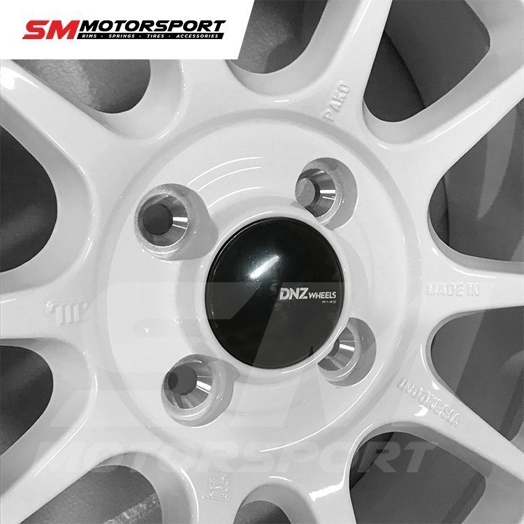 Velg Mobil DNZ Garasi Drift NMAA R16 16 Inch Rose White Putih
