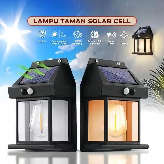 

Lampu Solar Tenaga Suraya Lampu Taman Solar Cell Lampu Outdoor Tenaga Surya Model Rumah /LampuHalaman/Tanpa Listrik/Tahan Air/Mudah Dipasang/Produk Warna Hitam Kotak Kuning