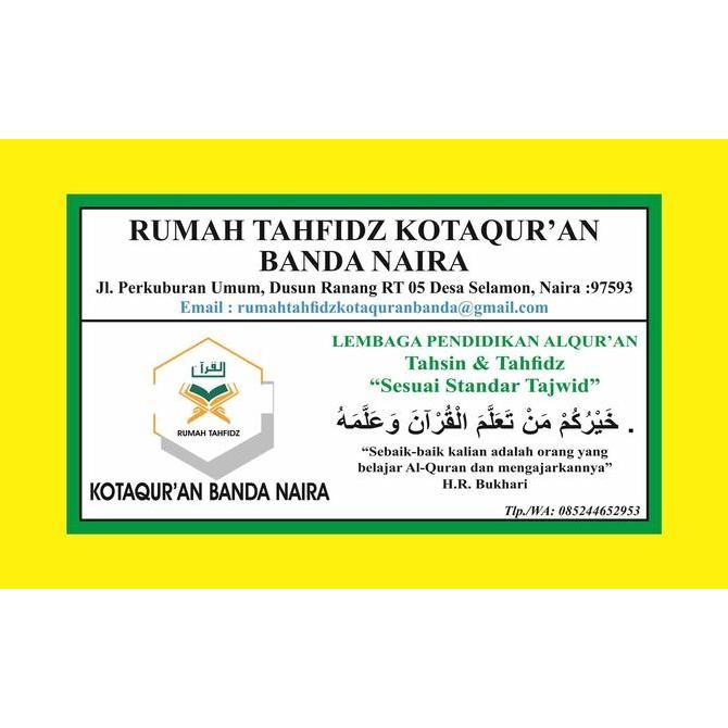 

Sign Label PLANG NAMA PERUSAHAAN / YAYASAN