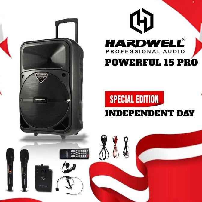 Speaker Hardwell 15 Inch Powerfull 15 Pro Original New Stok