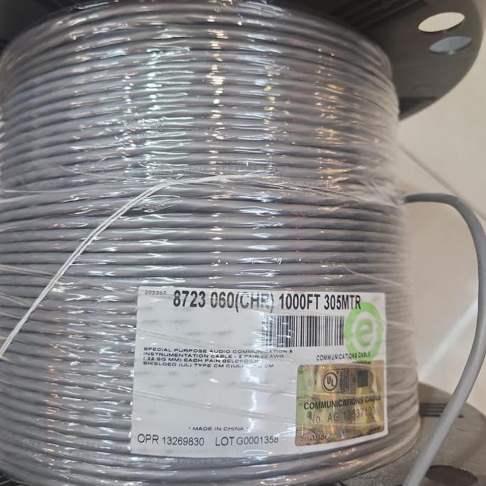 Kabel Awg 22 2 Pair Isi 4 Belden 8723 New Stok