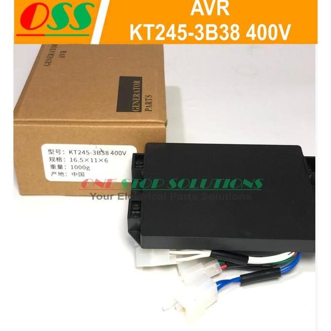 Avr Generator Kt245-3B38 Avr Genset 9 Kabel 3 Phase