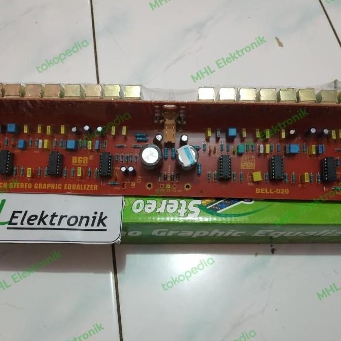 Kit Equalizer 20 Ch Stereo Bell Bgr 020 New Stok