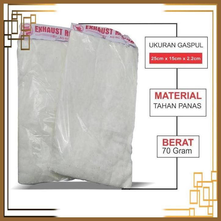 [LGM] PUTIH GLASPUL GLASPOL GASPUL GASPOL GASBUL GASBOL GLASSWOLL KNALPOT