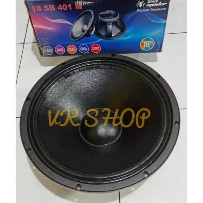 Speaker Blackspider 18 Sb 401 /18Sb 401/18Sb401M Black Spider 18Inch New Stok