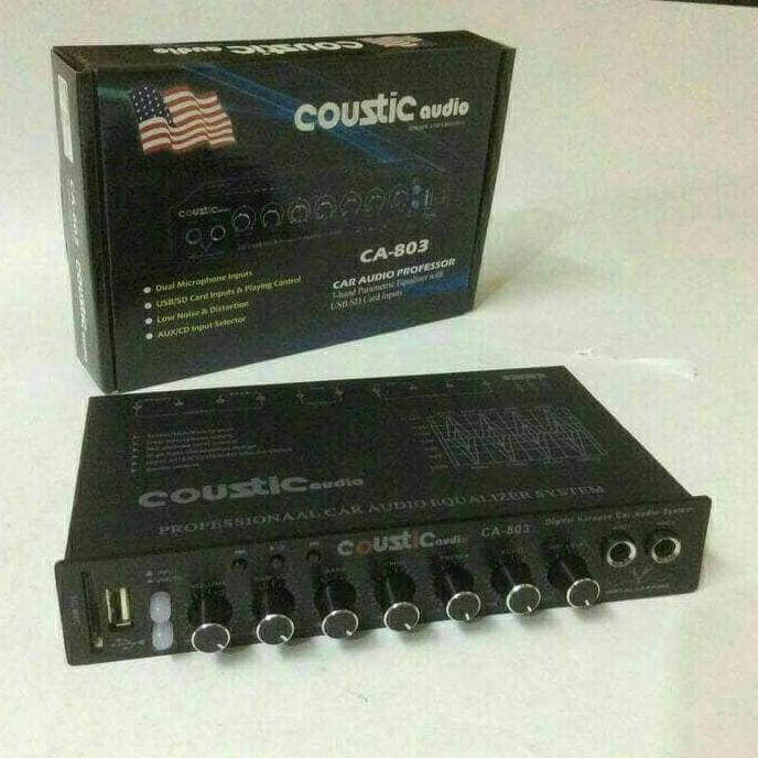Pre Amp/Parametric Coustic Audio Ca 803 New Stok