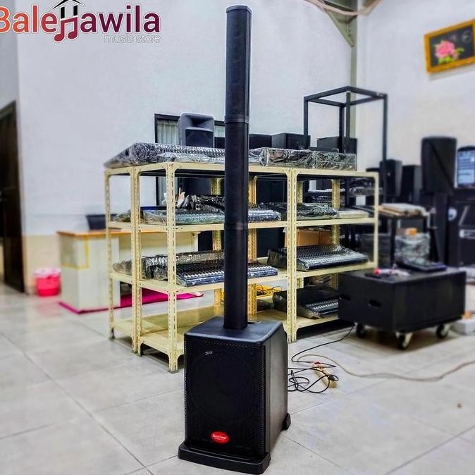 Speaker Baretone Max12Clm Satelite Column 12Inch Subwoofer 300Watt New Stok