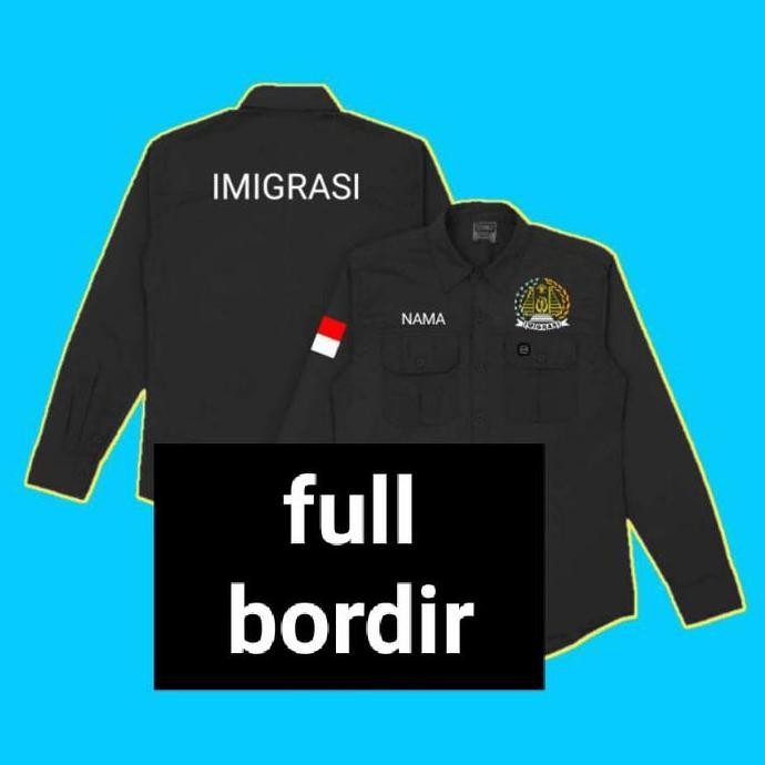 Tersedia kemeja imigrasi baju imigrasi seragam imigrasi kemeja kerja imigrasi