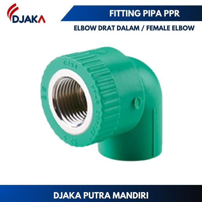 Diskon Elbow Drat Dalam / Female Elbow Pipa Ppr 1/2 In - 2 In