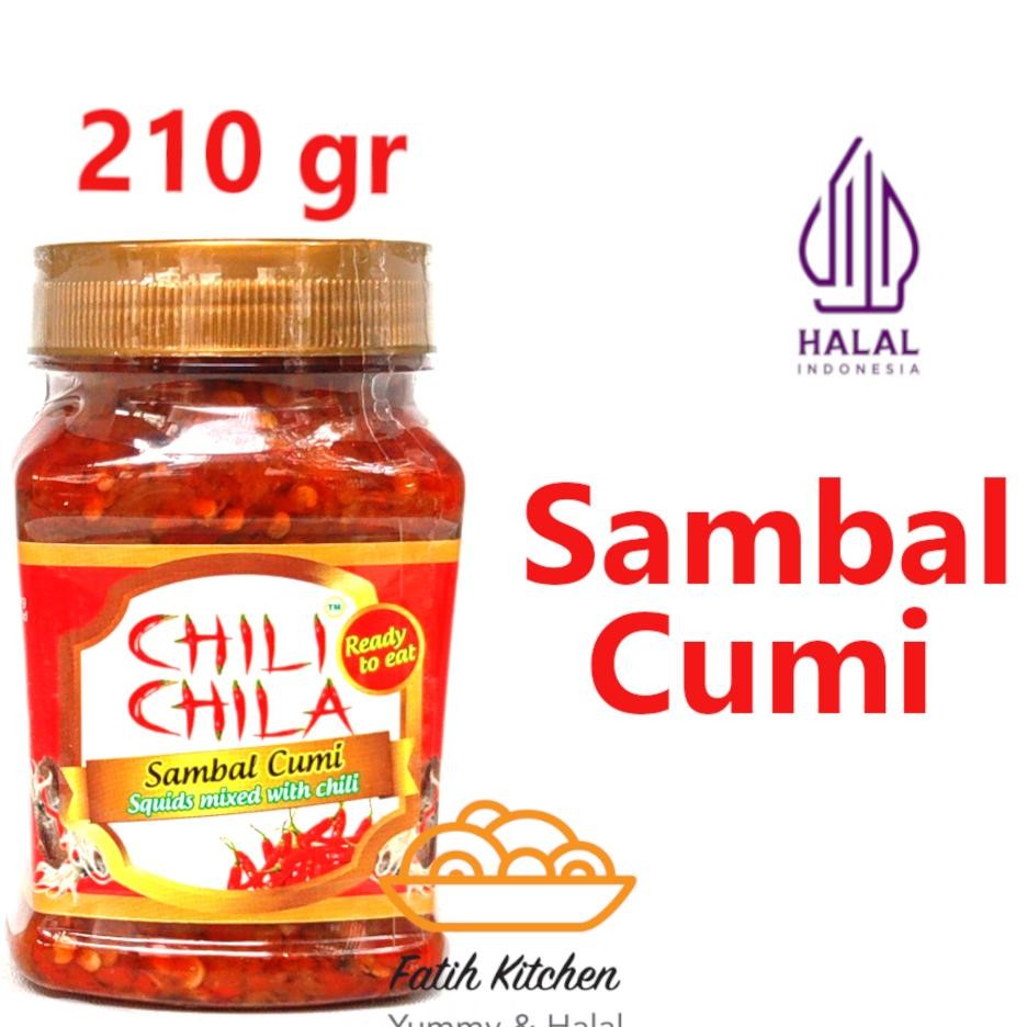 

Chili Chila Sambal Cumi 210 Gr Halal