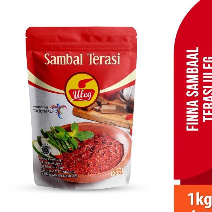 

Finna Sambal Terasi Uleg Pouch 1 Kg Dan Gr Finna Sambal Terasi Sambal