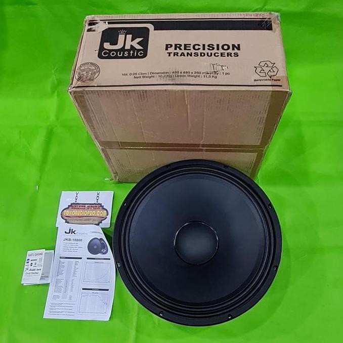 Speaker Jk Coustic Jkb18800 18 Inch Speaker Component Original New Stok
