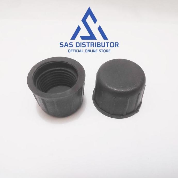 Kualitas Terjamin (100 Pcs) Dop Drat 1/2" Inch Pvc Sunrise / Dop Drat Dalam 1/2 In / Tutup Pipa 0,5 