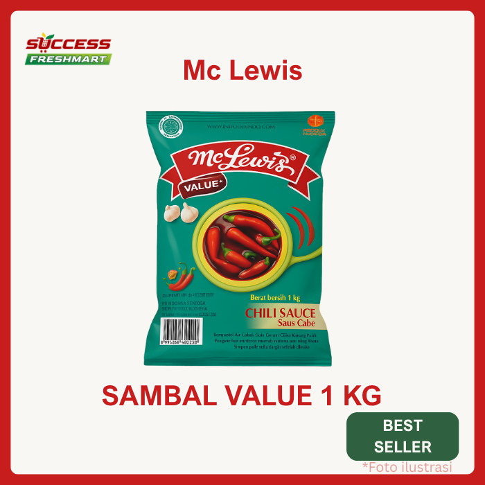 

Mc Lewis Chili sauce 1 kg