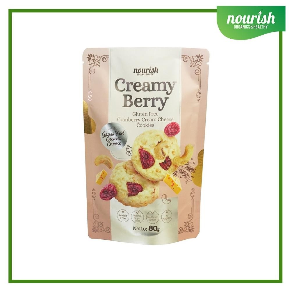

PJ Creamy Berry - Gluten Free Cranberry Cream Cheese Cookies 80gr