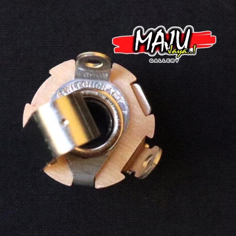 Socket Soket Jack Gitar Bass Elektrik Switchcraft Mono USA Original