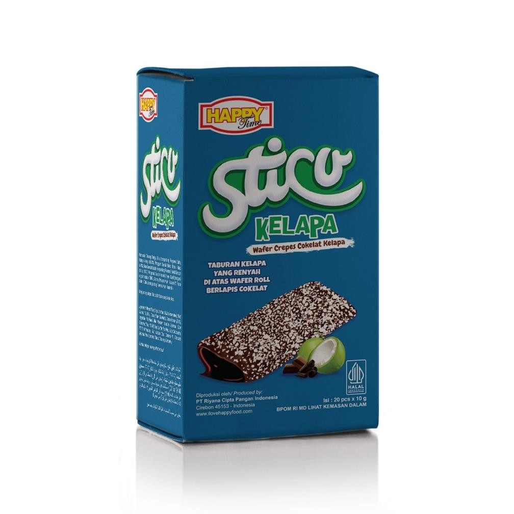 

PJ Happy Time Wafer Sticu Kelapa (1 Box Isi 20 Pcs)