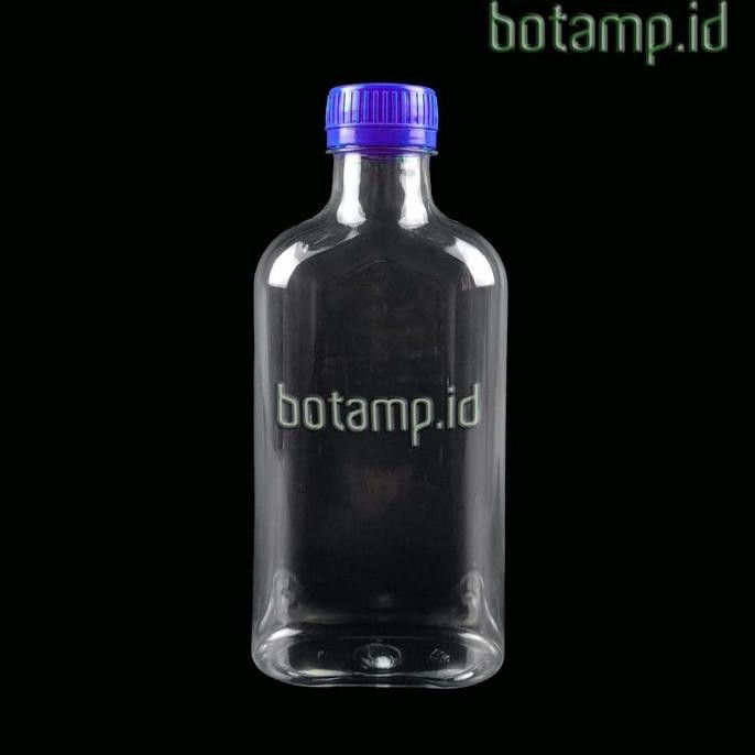 (BestPrice) Pabrik Produksi Botol Plastik Madu Gepeng 300ml Bening