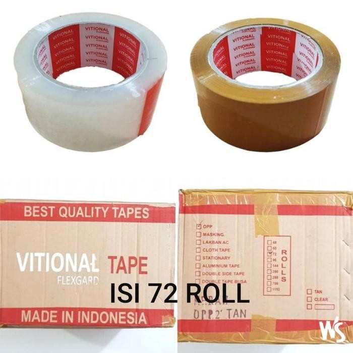 

Promo Vf Mrh Lakban 2 Inch 48Mm X 90Y 72 Roll (1 Dos)